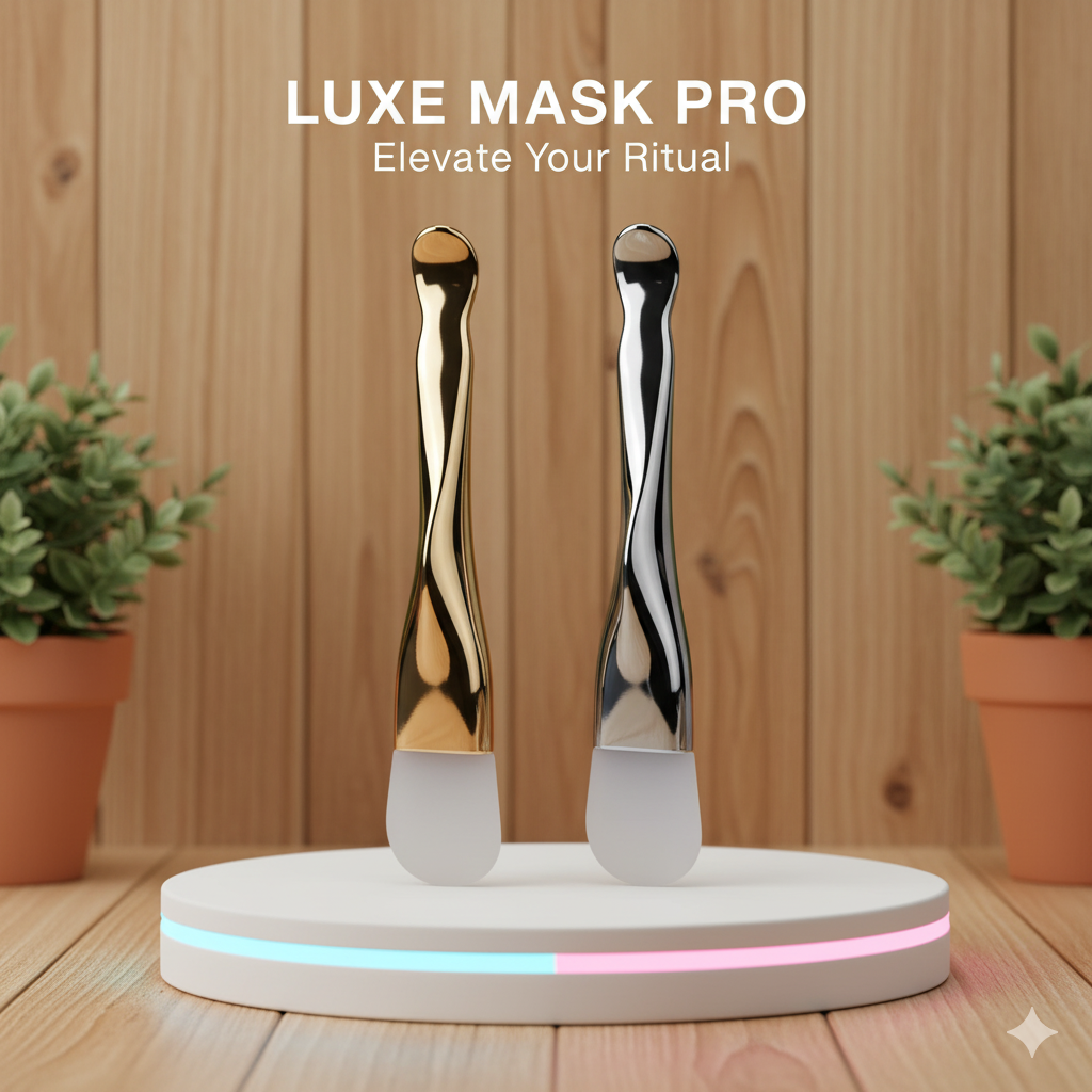 Dual-End Silicone Beauty Brush Set